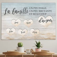 Charger l&#39;image dans la galerie, TOILE PERSONNALISÉE &quot;FAMILY-DREAM&quot;
