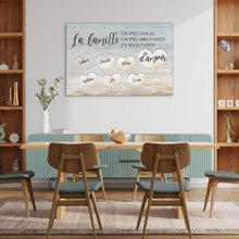 Charger l&#39;image dans la galerie, TOILE PERSONNALISÉE &quot;FAMILY-DREAM&quot;
